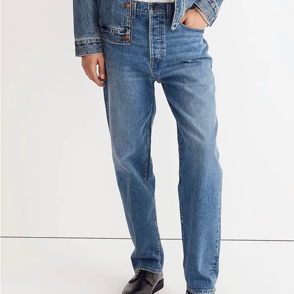 NEW Madewell Vintage Relaxed Straight Jeans